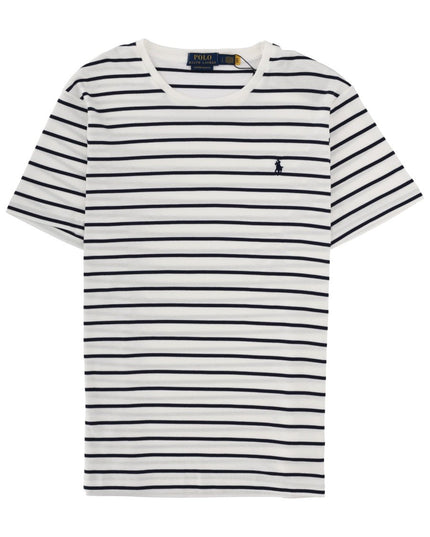 STRIPED LOGO T-SHIRT