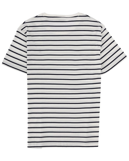 STRIPED LOGO T-SHIRT