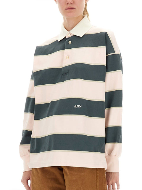 STRIPED POLO.