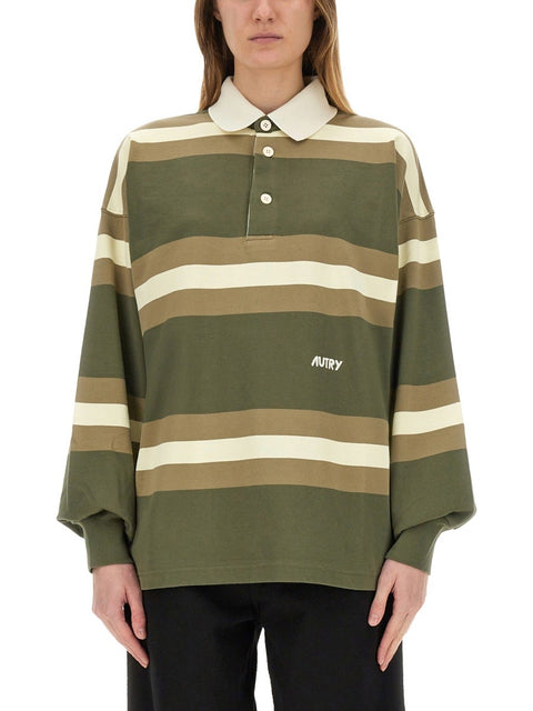 STRIPED POLO.