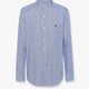 Striped stretch cotton shirt