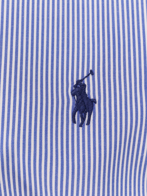 Striped stretch cotton shirt