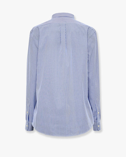 Striped stretch cotton shirt