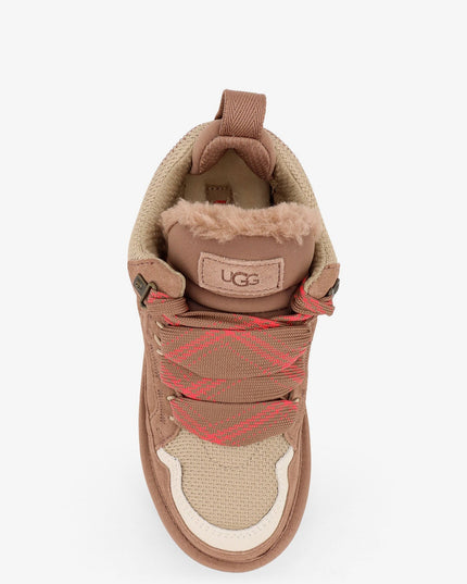 Suede and nylon Lowmel sneakers