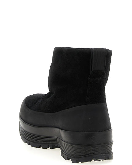Suede ankle boots