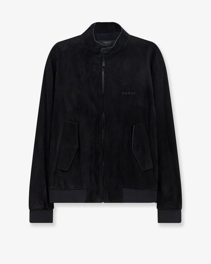Suede bomber