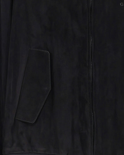 Suede bomber