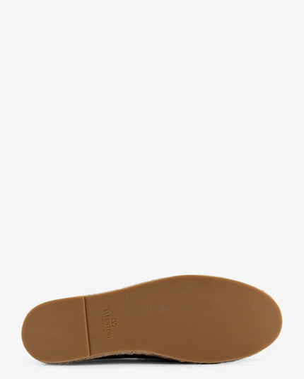 Suede espadrilles with VLogo Signature