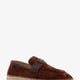 Suede espadrilles with VLogo Signature