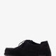 Suede lace-up