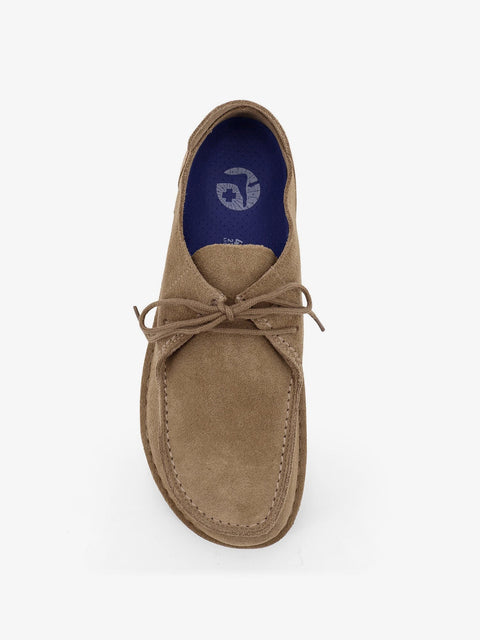 Suede lace up