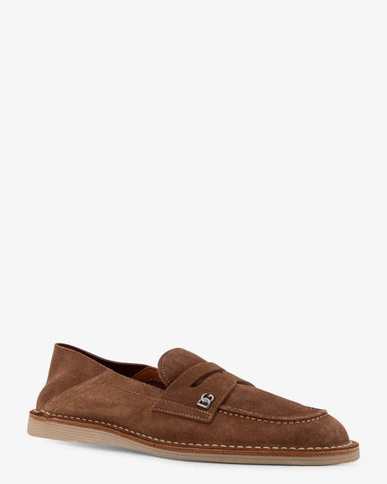 Suede Slipper Loafers