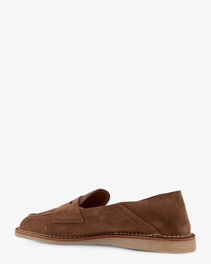 Suede Slipper Loafers