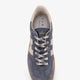 Suede sneakers with side logo