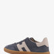 Suede sneakers with side logo