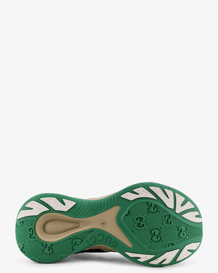 Suede sneakers with side Web detail