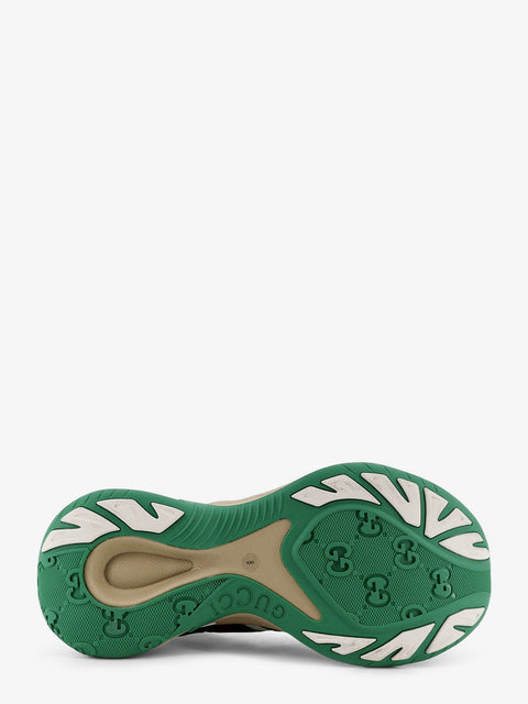 Suede sneakers with side Web detail