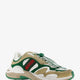 Suede sneakers with side Web detail
