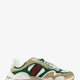 Suede sneakers with side Web detail