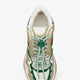 Suede sneakers with side Web detail