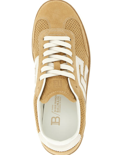 Suede sneakers