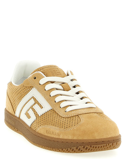 Suede sneakers