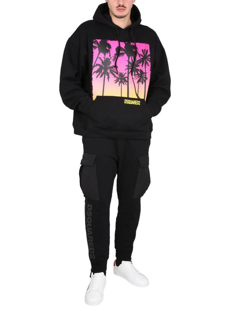 SUNRISE PRINT SWEATSHIRT