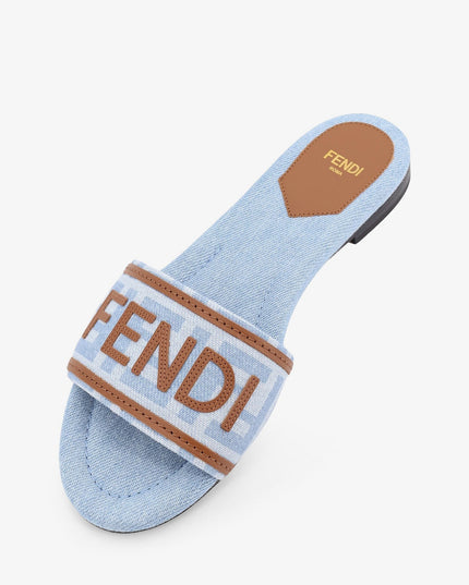 Denim sandals
