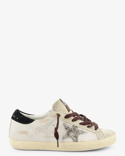 Super-star suede sneakers with iconic side logo