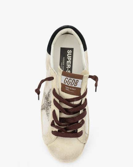 Super-star suede sneakers with iconic side logo