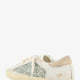 Superstar leather sneakers with all-over glitter pattern