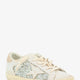 Superstar leather sneakers with all-over glitter pattern