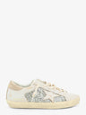 Superstar leather sneakers with all-over glitter pattern