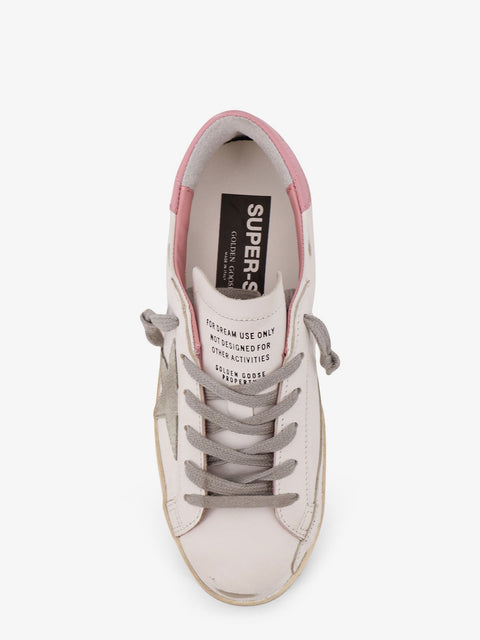 Superstar leather sneakers with iconic side logo
