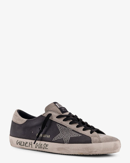 Superstar leather sneakers with side logo