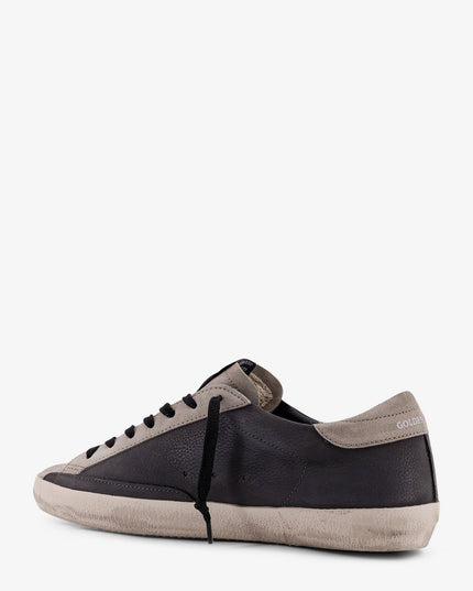 Superstar leather sneakers with side logo