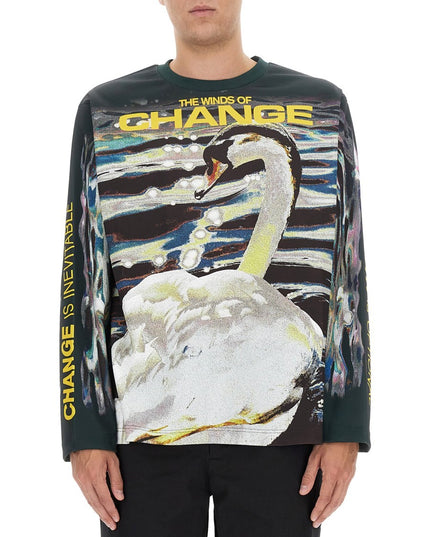 SWAN PRINT T-SHIRT
