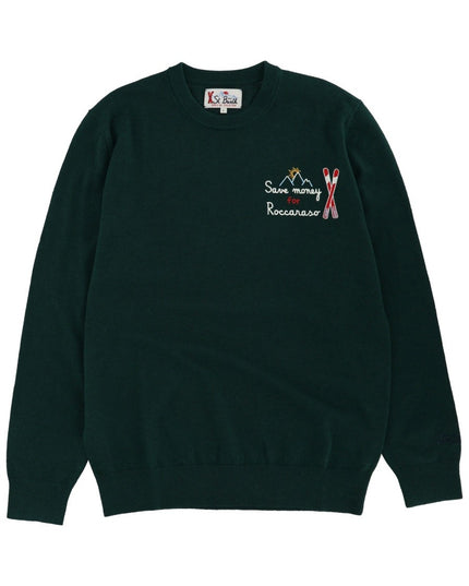 SWEATER WITH EMBROIDERY
