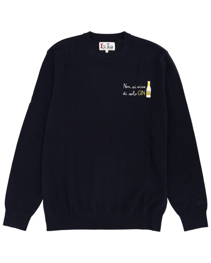 SWEATER WITH EMBROIDERY