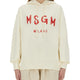 SWEATSHIRT WITH BRUSHED LOGO