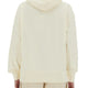 SWEATSHIRT WITH BRUSHED LOGO