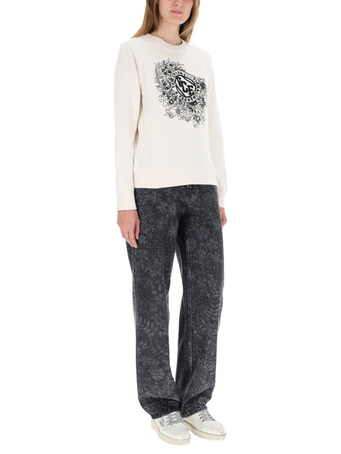 SWEATSHIRT WITH EMBROIDERY