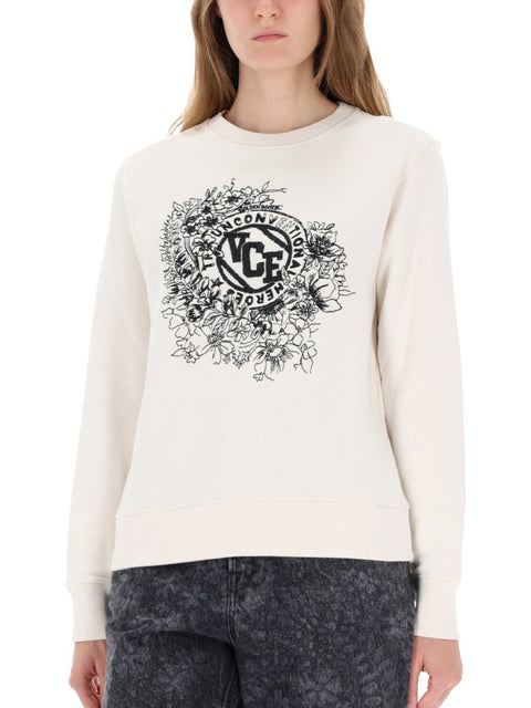 SWEATSHIRT WITH EMBROIDERY