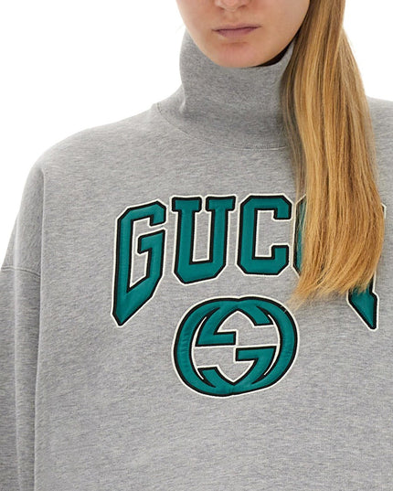 SWEATSHIRT WITH EMBROIDERY