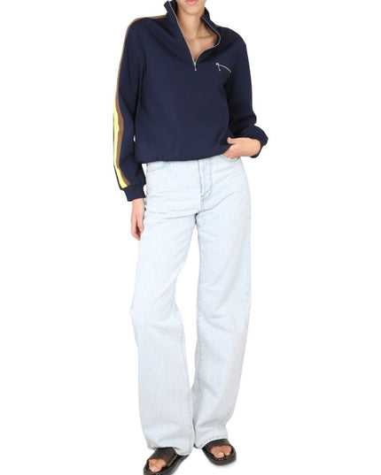 SWEATSHIRT WITH FRONT ZIPPER