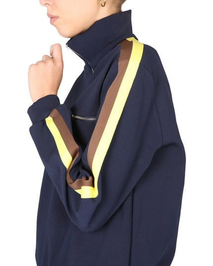 SWEATSHIRT WITH FRONT ZIPPER