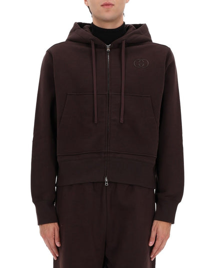 SWEATSHIRT WITH LOGO EMBROIDERY