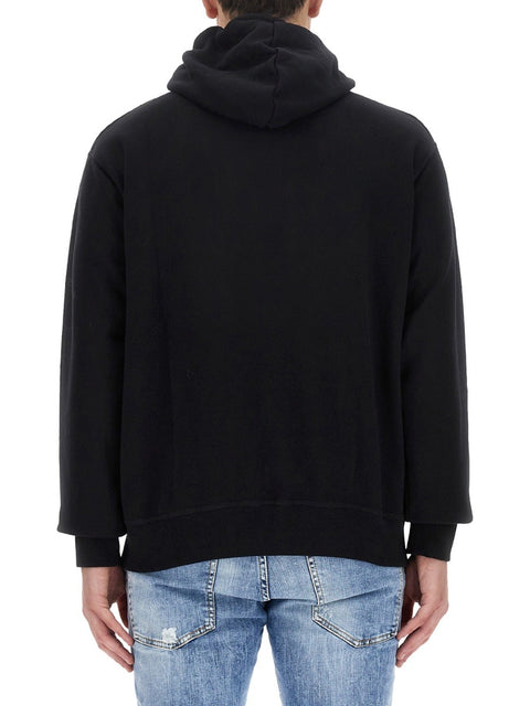 SWEATSHIRT WITH LOGO PRINT