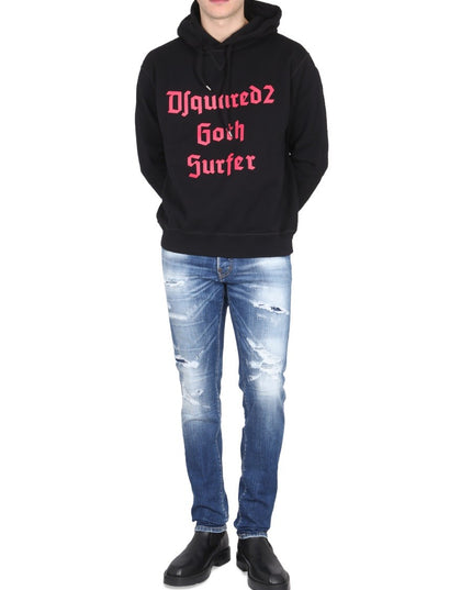 SWEATSHIRT WITH LOGO PRINT