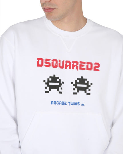 SWEATSHIRT WITH LOGO PRINT